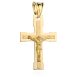 Złoty krzyżyk z wizerunkiem Pana Jezusa (Gramatura: 2.22)