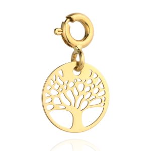 Zawieszka charms drzewko szczęścia 585