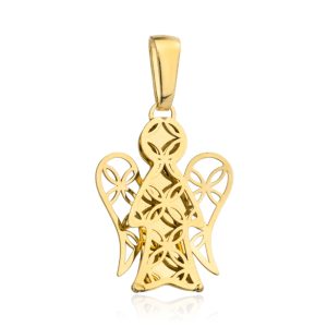 Zawieszka Aniołek ażurowy i plecki gładkie 585