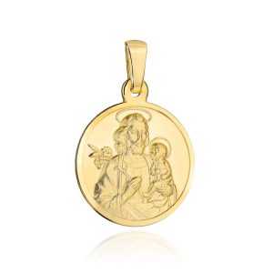 Złoty medalik święty Józef 585