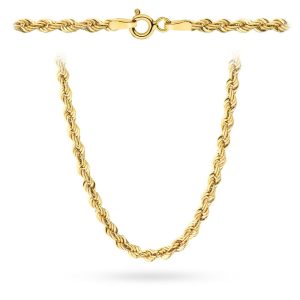 Łańcuszek złoty - splot Korda 55 cm (Gramatura: 2.68)