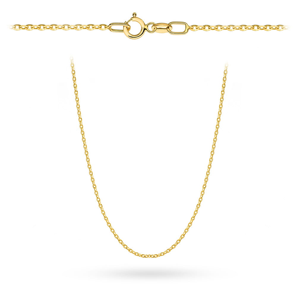 Złoty łańcuszek 585 Rolo 60cm 1.16mm 1.75g