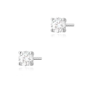 Kolczyki K0577 Diament 2 x 0.30ct białe złoto