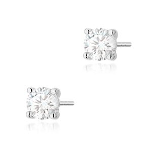 Kolczyki K0577 Diament 2 x 0.70ct białe złoto