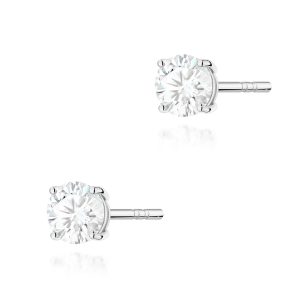 Kolczyki K0583 Diament 2 x 0.50ct białe złoto