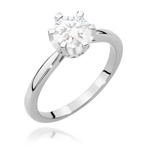 Pierścionek W0539 Diament 1,00ct białe złoto