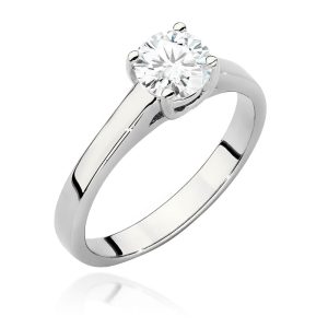 Pierścionek W0544 Diament Laboratoryjny 0,70ct białe złoto