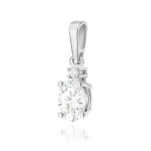Zawieszka Z0001 Diament laboratoryjny 0,40ct białe złoto