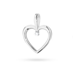 Zawieszka Z0028 Diament 0,005ct białe złoto
