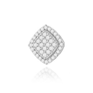 Zawieszka Z0568 z diamentami białe złoto