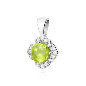 Zawieszka Z0571 Oliwin 0,60ct białe złoto