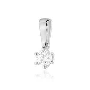 Zawieszka Z0575 Diament 0,30ct białe złoto