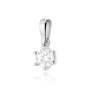 Zawieszka Z0575 Diament 0,70ct białe złoto